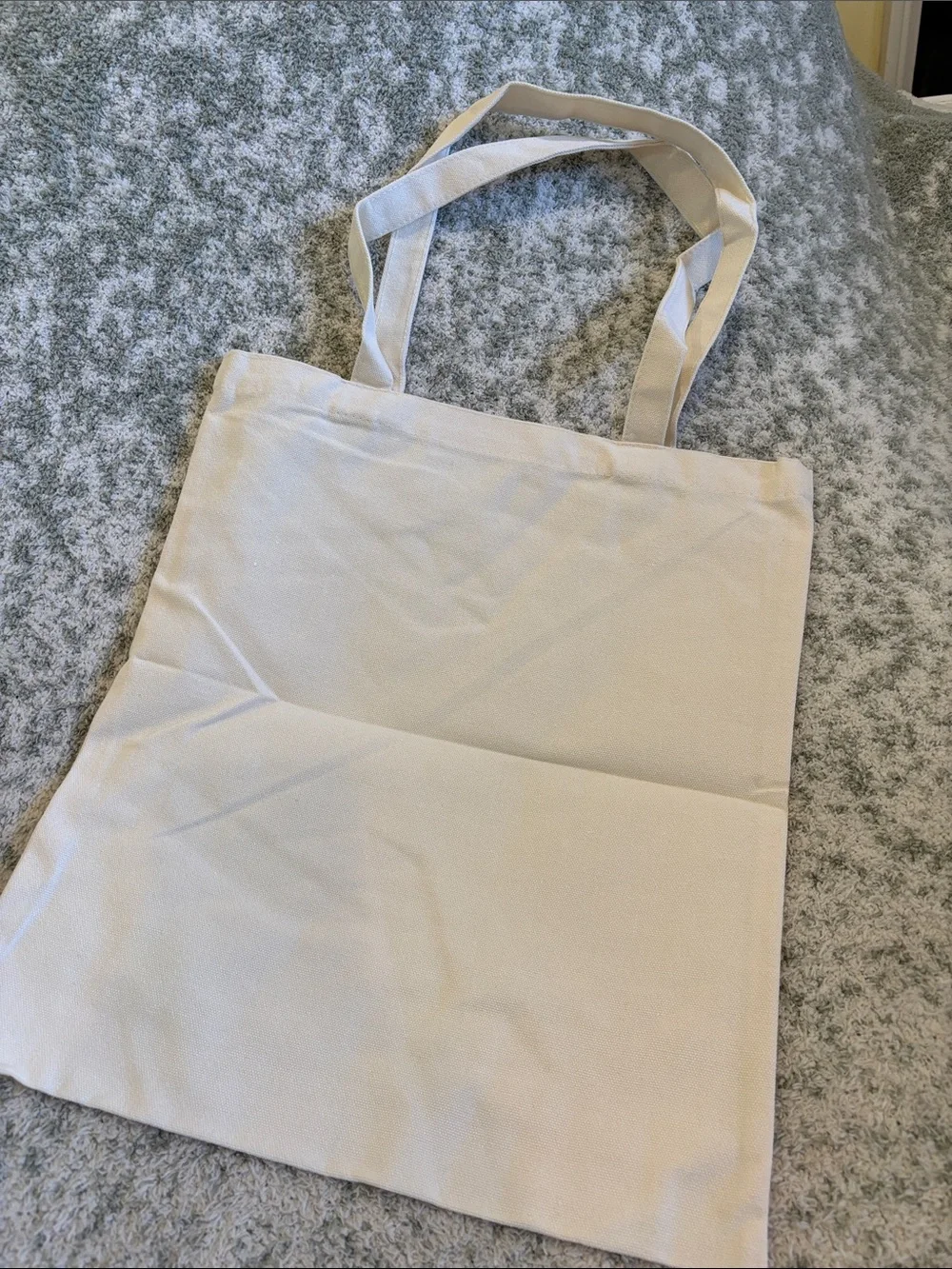 Desert Cactus Echeveria Succulent Cotton Canvas Tote Bag NWT 15.50x14”